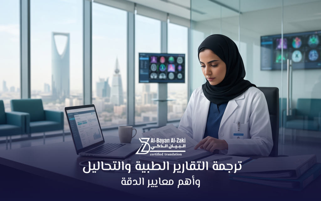 ترجمة التقارير الطبية